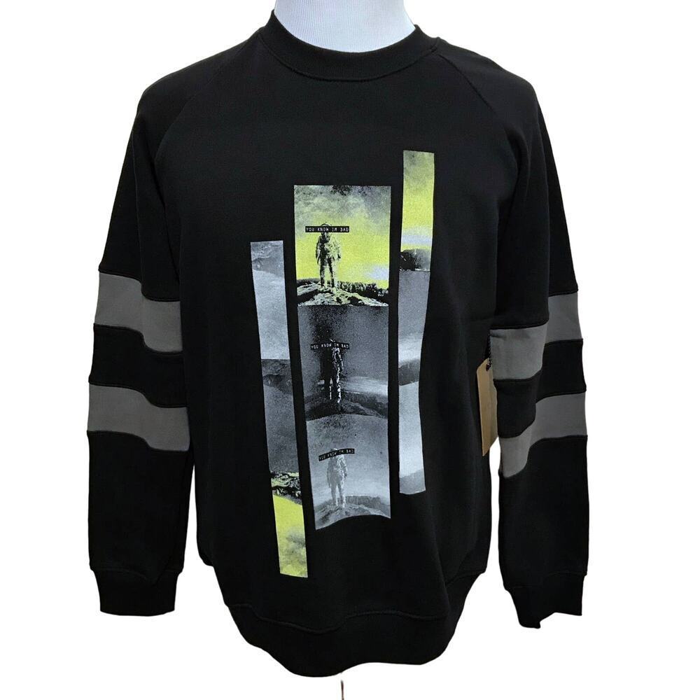 You Know I'm Bad NWT Graphic Pullover Sweatshirt Men M